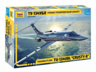 Сборная модель ZVEZDA Учебно-тренировочный самолет Ту-134УБЛ 1:144 - 0