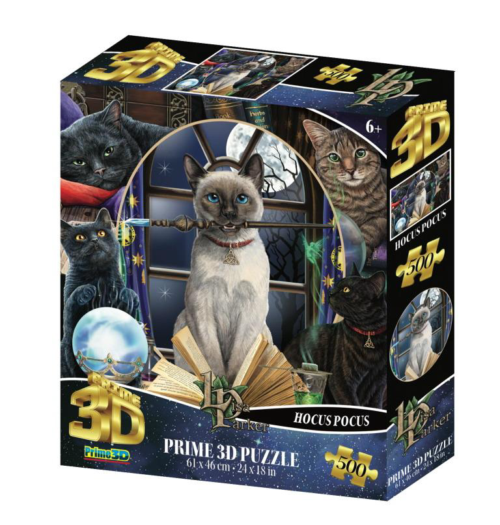 Пазл Prime 3D Super Коллаж Магия кошек 500 элементов - 0