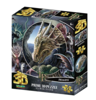 Пазл Prime 3D Super Коллаж Драконы 500 элементов - 0