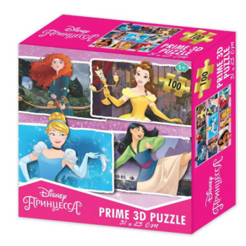 Пазл Prime 3D Super Принцесса, 100 элементов