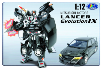 Робот-трансформер Mitsubishi Lancer Evolution IX, 1:12