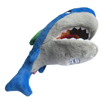 Игрушка для собаки - Акула с пищалкой с нишой под лакомство (75524)