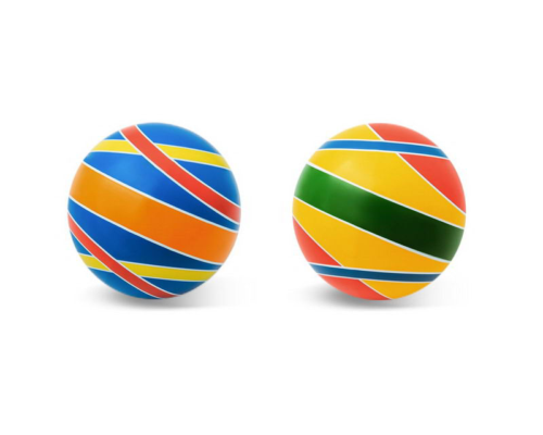 Мяч д. 200мм Серия "Планеты" ручное окрашивание (юпитер, сатурн) - 0