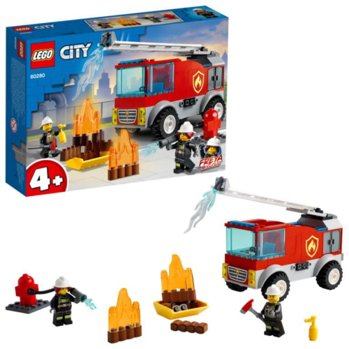 Конструктор LEGO CITY Fire Пожарная машина с лестницей - 0