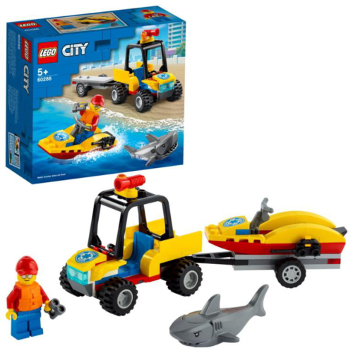 Конструктор LEGO CITY Great Vehicles Пляжный спасательный вездеход - 0