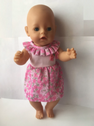 Одежда для куклы - платье Мамина радость - 1