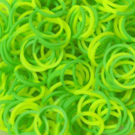 Резиночки НЕОН - Желтый/Зеленый - 0