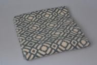 Одеяло шерстяное Жаккард арт.6 85%шерсть, 15%ПЕ (серый) - 0