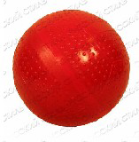 Мяч д.100 мм лакированный (однотонный) - 1
