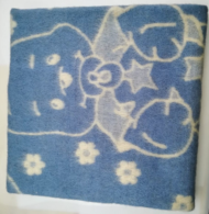 Одеяло шерстяное голубое 85%шерсть, 15%ПЕ - 0
