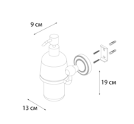 Дозатор жидкого мыла FIXSEN Style (FX-41112) - 1