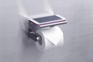 Держатель туалетной бумаги с полкой RUSH Edge (ED77141 Chrome) - 1