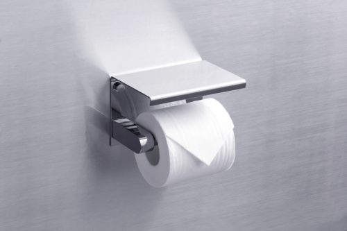 Держатель туалетной бумаги с полкой RUSH Edge (ED77141 Chrome) - 2