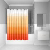 Штора для ванной комнаты IDDIS Horizon 200*200 см Orange Horizon (300P20RI11) - 0