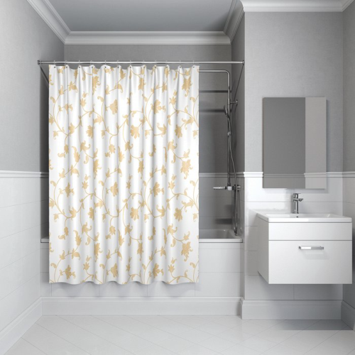 Штора для ванной комнаты IDDIS Elegant 200*200 см elegant gold (SCID131P) - 0