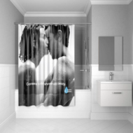 Штора для ванной комнаты IDDIS Romance 200*180 см romance (SCID160P) - 0