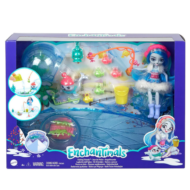 Игровой набор Mattel Enchantimals "Рыбалка на льду" - 0
