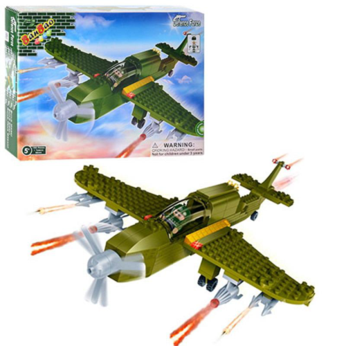 Конструктор "Военный самолет", 190 деталей Banbao (Банбао) - 1