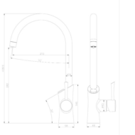 Смеситель для кухонной мойки Lemark Comfort (LM3072C ) - 1